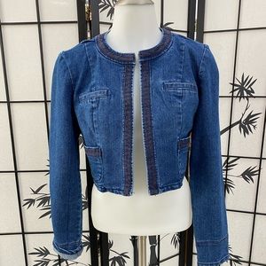 Cropped Denim Jacket